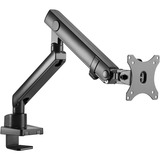 Amer Mounting Arm for Curved Screen Display, Flat Panel Display - Matte Black - 1 Display(s) Supported - 32" Screen Support - 8 kg Load Capacity - 75 x 75, 100 x 100