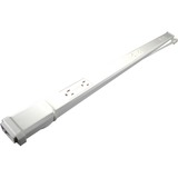 Wiremold Plug-In Outlet Center 6-Outlet Power Strip - 6 x NEMA 5-15R - 6 ft Cord - 15 A Current -...