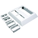 Wiremold Access 5000 Deep Device Plate Fitting - Deep Device Plate Fitting - Gray (5007C-2RTGY)