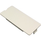 Middle Atlantic 5507B-G Faceplates & Mounting Boxes Wiremold 5500 Blank Faceplate Fitting - Gray (5507b-g) 5507bg 786776101270
