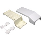 Wiremold 5500 Transition Fitting - Raceway Transition Fitting - Ivory (5574-WH)