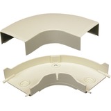 Middle Atlantic PN03F11FW Cable Management Wiremold Eclipse Pn03 Flat Elbow Fitting - Elbow - Fog White (pn03f11fw) 786776035377