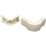 Wiremold Eclipse PN03 Radiused Extruded Elbow Fitting - Elbow - Ivory (PN03F19V)