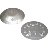 Wiremold Raceway Mounting Box - Metallic - Steel (1542D)