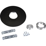 Wiremold PSRC9 Series 2 (51mm) Flush Furniture Feed Fitting - Aluminum (PSRC9FF2TCAL)