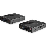 StarTech.com HDMI KVM Extender over IP Network - 4K 30Hz HDMI and USB over IP LAN or Cat5e/Cat6 Ethernet (100m/330ft) - Remote KVM Console