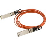 HPE Aruba 40G QSFP+ to QSFP+ 15m Active Optical Cable - 49.2 ft Fiber Optic Network Cable for Network Device - First End: QSFP+ Network - Second End: QSFP+ Network - 40 Gbit/s