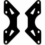Amer Mounts AMRV201 Mounting Adapter for TV, Monitor, Desk Mount, Wall Mount - Powder Coated Black - 200 x 200, 200 x 100, 100 x 100 - VESA Mount Compatible