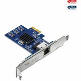 TRENDnet 2.5Gase-T PCIe Network Adapter; Standard and Low-Profile Brackets Included; Windows; Server; Linux and Vmware Esxi 6.X; 5.X; TEG-25GECTX - 2.5GBASE-T PCIe Network Adapter