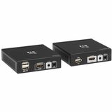 Tripp Lite by Eaton HDMI HDBaseT KVM Console Extender over Cat6 - 2 USB Ports IR 4K 30 Hz (130 ft.) 1080p (230 ft.)