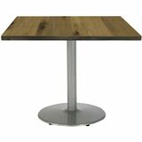 KFI+30%22+Square+Wood+Pedestal+Table