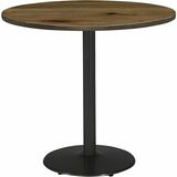 KFI+30%22+Round+Vintage+Wood+Top+Table