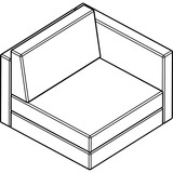 Arold+Cube+300+Left-Side+Armchair