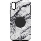 OtterBox Otter + Pop Symmetry iPhone XR Case - For Apple iPhone XR Smartphone - White Marble