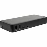 Targus DOCK430USZ Docking Station - for Notebook/Tablet PC/Desktop PC/Smartphone/Monitor - 85 W - USB Type C - 3 Displays Supported - 4K, Full HD - 3840 x 2160, 2560 x 1440, 1920 x 1080 - 5 x USB Ports - 4 x USB Type-A Ports - USB Type-A - USB Type-C - Network (RJ-45) - HDMI - DisplayPort - 0 x Mini DisplayPort - Wired - Gigabit Ethernet - Windows, ChromeOS, macOS - TAA Compliant