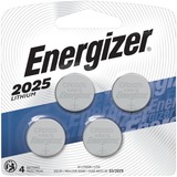 Energizer Battery - For Heart Rate Monitor, Glucose Monitor, Keyless Entry, Keyfob Transmitter, Watch, Toy, Game - CR2025 - 3 V DC - 4 Pack