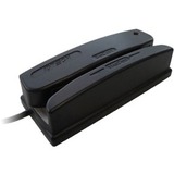 ID TECH Omni, Barcode & MagStripe Reader - Triple Track - 60 in/s - Wiegand - Black (WCR3297-533C)