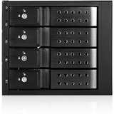 Istarusa BPN-DE340HD-BLACK Drive Cabinets Bpn-de340hd Trayless 3x 5.25" To 4x 3.5" 12gb/s Hdd Hot-swap Rack Bpnde340hdblack 846813042475