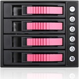 Istarusa BPU-340HD-RED Drive Cabinets Bpu-340hd 3x 5.25" To 4x 3.5" 2.5" 12gb/s Hdd Ssd Hot-swap Rack Bpu340hdred 818268450105