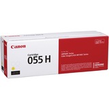 Canon 055H Original High Yield Laser Toner Cartridge - Yellow - 1 Each