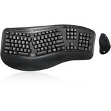 Kodak TRUFORM 1500 Wireless Ergonomic Keyboard and Laser Mouse