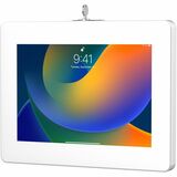 CTA Digital Wall Mount for iPad, iPad Pro, iPad Air, Tablet - White
