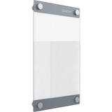 Quartet Infinity Magnetic Customizable Glass Board, 8.5" x 11" - 11" (279.40 mm) Height x 8.50" (215.90 mm) Width - Tempered Glass Surface - Frameless, Easy to Clean, Long Lasting, Magnetic, Dry Erase Surface - 1 Each