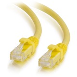 C2G 7ft Cat6a Snagless Unshielded (UTP) Network Patch Ethernet Cable-Yellow