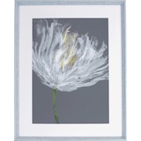 LLR04478 - Lorell White Flower I Framed Abstract Art