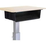 Image for Lorell Sit-to-Stand School Desk Large Book Box