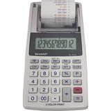 Sharp+EL-1611V+12-digit+Mini+Printing+Calculator