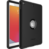 OtterBox iPad (9th, 8th, and 7th Gen) Defender Series Case - For Apple iPad (8th Generation), iPad (9th Generation), iPad (7th Generation) Tablet, Apple Pencil - Black - Dirt Resistant, Drop Resistant, Debris Resistant, Dust Resistant, Scrape Resistant - Synthetic Rubber, Polyester, Polycarbonate - 1