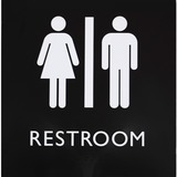 Lorell+Unisex+Restroom+Sign