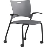 9+to+5+Seating+Bella+Fixed+Arms+Mobile+Stack+Chair