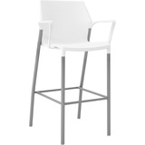 United Chair io Collection Fixed Arms Cafe Height Stool