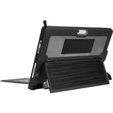Targus Protect Case THZ804GL Carrying Case (Folio) Microsoft Surface Pro 4, Surface Pro (5th Gen), Surface Pro 6, Surface Pro 7 Tablet - Black - Drop Resistant, Shock Absorbing, Slip Resistant - Thermoplastic Polyurethane (TPU), Polycarbonate Shell, Elast
