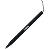 ICONEX Preventa Counter Pen Refill - Black - Black Barrel - Chrome Plated, Brass Tip - 1 Each