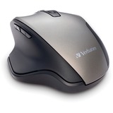 Verbatim+Silent+Ergonomic+Wireless+Blue+LED+Mouse+-+Graphite
