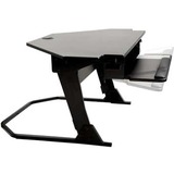3M Precision Standing Desk for Corner Desk - 19.05 kg Load Capacity - 31.20" (792.48 mm) Height x 42" (1066.80 mm) Width x 6.20" (157.48 mm) Depth - Desktop - Black
