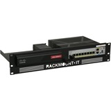 RACKMOUNT.IT Cisrack Rack Mount for Network Security & Firewall Device - Jet Black - TAA Compliant