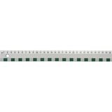 Westcott 30cm White Plastic Ruler