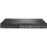 Aruba 6300M 24-port 1GbE Class 4 PoE and 4-port SFP56 Switch - 24 Ports - Manageable - 3 Layer Supported - Modular - 4 SFP Slots - Twisted Pair, Optical Fiber - 1U High - Rack-mountable - Lifetime Limited Warranty