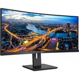 Philips Ultrawide 346B1C 34" Class WQHD Curved Screen LCD Monitor - 21:9 - Textured Black - 34" Viewable - Vertical Alignment (VA) - WLED Backlight - 3440 x 1440 - 16.7 Million Colors - Adaptive Sync - 300 cd/m - 4 ms - 100 Hz Refresh Rate - HDMI - 