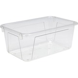 Image for Storex Crystal Clear Cubby Bin