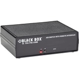 Image of Black Box Fiber Optic A/B Switch - Latching, SC Multimode Remote Control, Dry Contact