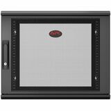 APC NetShelter 9U Wallmount Rack Enclosure Cabinet Single Hinged Server Depth