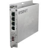 Hanwha TEU-F04 Cable Extenders Wisenet 4 Channel Ethernet Over Utp Extender With Pass-through Poe - 4 X Network (rj-45) - 5000 Ft E Teuf04 849688011874