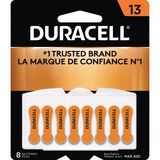 Duracell Battery - For Hearing Aid - 13 - 1.4 V DC - 8 / Pack