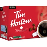 Tim Hortons K-Cup French Vanilla Flavour Medium Roast Coffee - Compatible with Keurig 2 Brewer - Light - 24 / Box