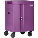 Bretford Manufacturing TVCM24PAC-ORC Carts & Dollies 24-unit Cube Cart Mini, For Devices Up To 45w, Orchid Tvcm24pac-orc Tvcm24pacorc 096633398904